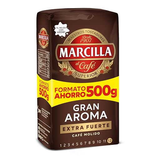 Café Molido Extra Fuerte | 500 g | Intensidad 12 | Para Cafetera Italiana, de Filtro o Pistón