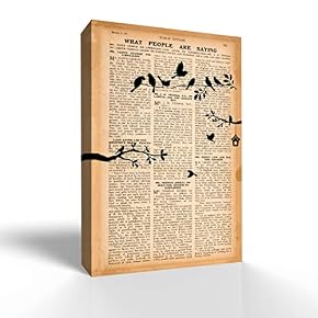 wall26 Canvas Wall Art Vintage Newspaper Pictures Home...