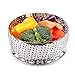 Vegetable Steamer Basket 100% Stainless Steel Folding Collapsible Basket for Various Size Pots 5.5-Inch Expands to 9-Inch by FULITY