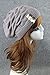 Clearance! E-Papaya New Women's Lace button decor thick Warm knit Beanie Hat Cap
