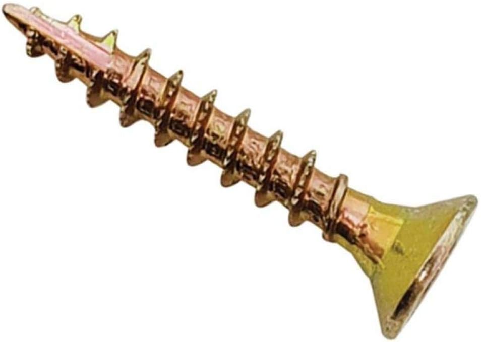 Forgefix Spectre Advanced Wood Screws 3.5 x 20mm Zinc Yellow Passivated Box 200