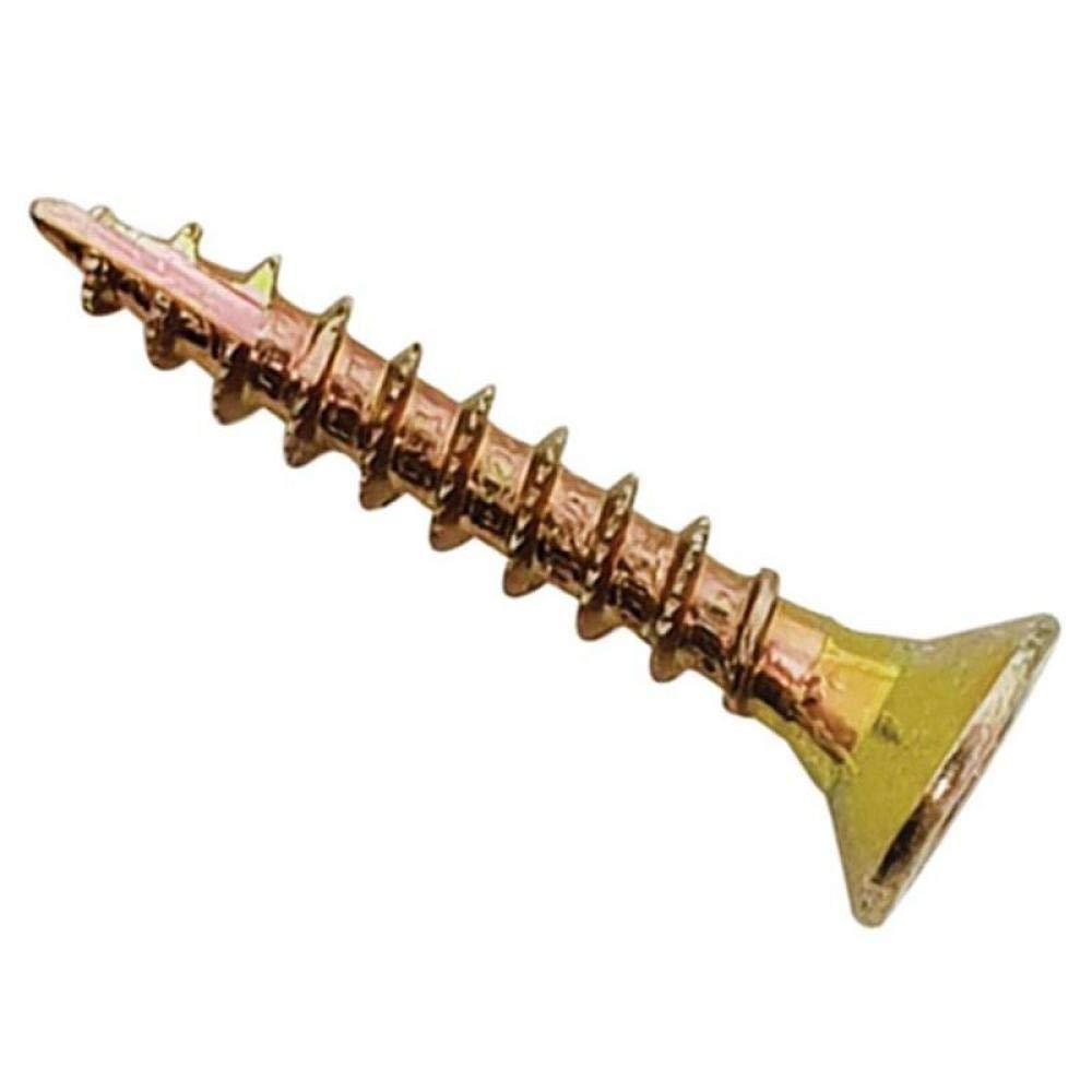 Spectre Advanced Multi-purpose Woodscrews | 5.0 x 25mm | Zinc Yellow Passivated | Box 200 — image 1