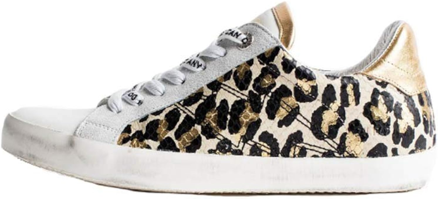 Amazon.com: Zadig & Voltaire Leo Wild Sneaker SHAT1708F: Clothing