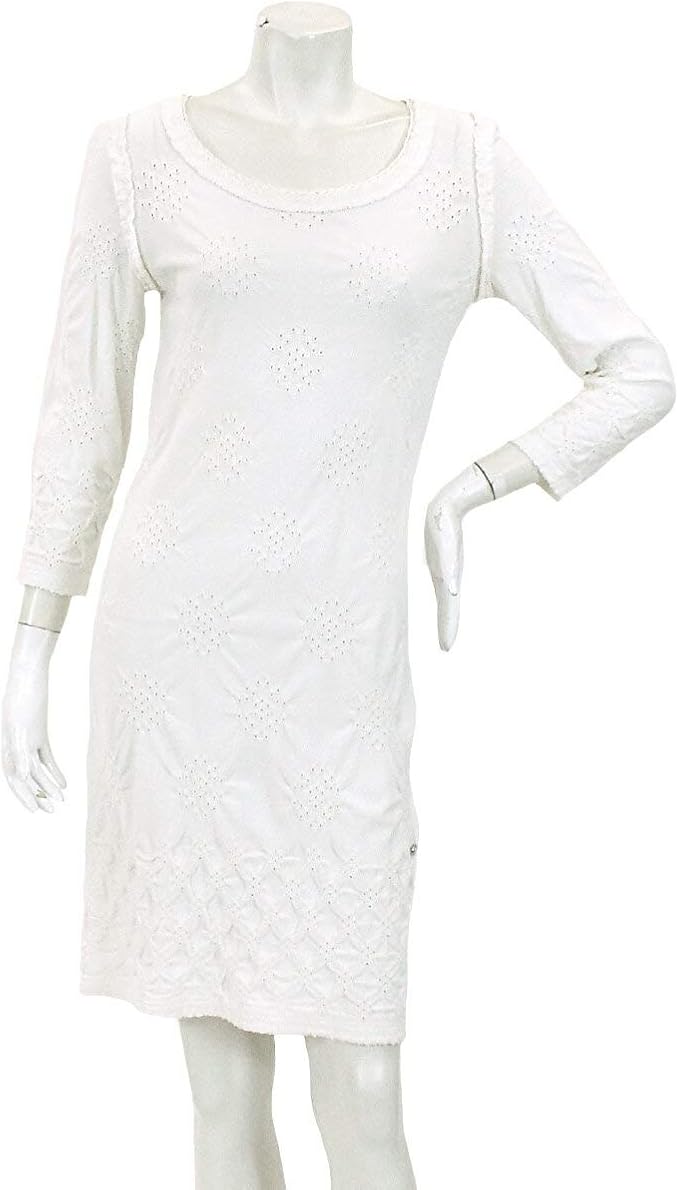 Amazon シャネル Chanel ワンピース ニット 七分袖 ココ Cc ホワイト サイズ 36 P40 ランダム レディース 中古 ワンピース チュニック 通販