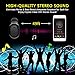 RedPepper Waterproof Bluetooth Earbud, Mini Wireless Headphone, IPX7 Invisible Car Headphone with Mic, 6-Hr Playing Time Outdoor Sports Headset for iPhone iPad Samsung Android Phones (One Pcs)