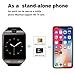 Smart Watch Bluetooth Smartwatch with Camera TouchScreen SIM Card Slot, Waterproof Phones Smart Wrist Watch Sports Fitness Tracker Compatible with iPhone Android Samsung Huawei Sony for Kids Men Women