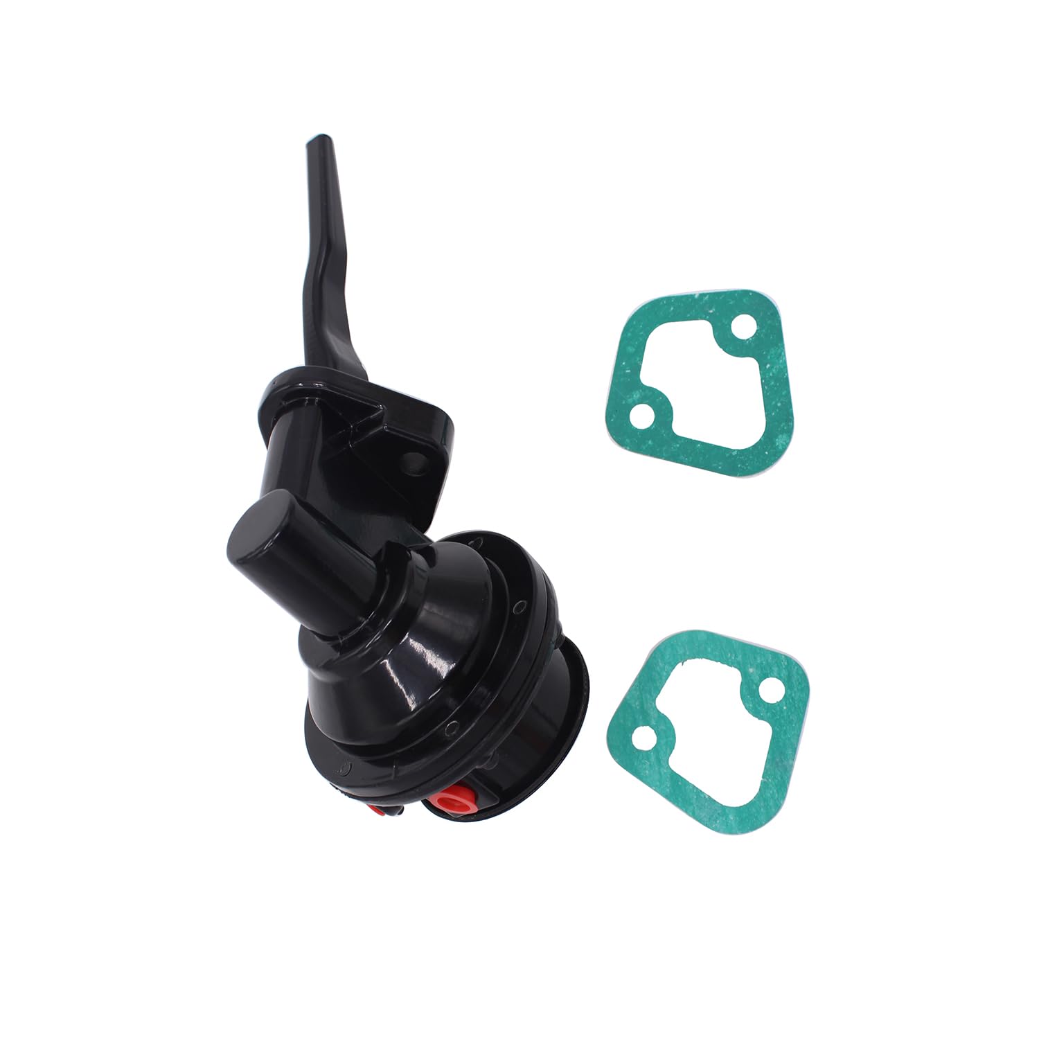 Photo 1 of 1 set SHLPDFM Mechanical Fuel Pump Black 6.5 PSI 1/4”NPT Inlet/Outlet Fits for Ford BB 429 460