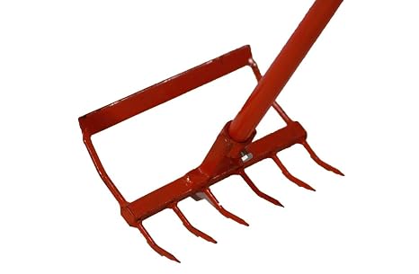 Gurudatta 2 In 1 Garden Rake Soil Rake With Handle 4 5 Fit Amazon In Garden Outdoors