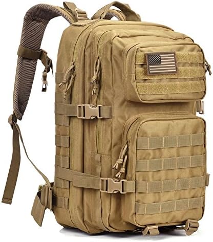 Eleanos Military Tactical Backpack Large 3 Day Assault Pack Army Molle Bug Out Bag Backpacks
