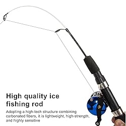 Ice Fishing Rod,Carbon Fiber Telescopic River