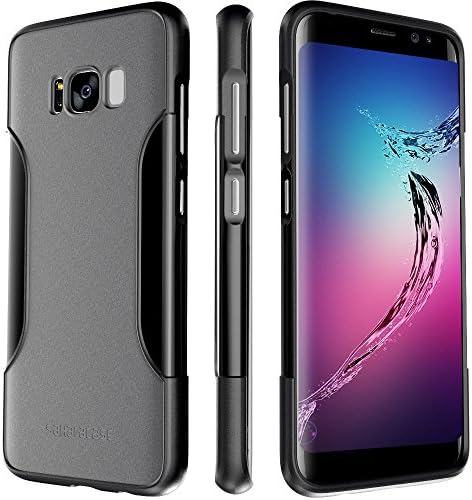 SaharaCase Galaxy S8 Case OnlyCase Series Slim Fit & Protective with Shock-Absorbing Edges & Anti-Slip Grip for Galaxy S8 (2017) – Gray