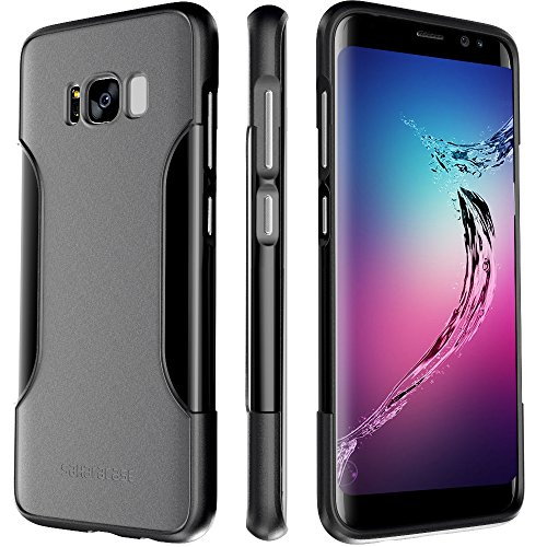 SaharaCase Galaxy S8 Case OnlyCase Series Slim Fit & Protective with Shock-Absorbing Edges & Anti-Slip Grip for Galaxy S8 (2017) – Gray