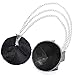 Ayliss® Sequin Lingerie Tassel Breast Bra Stickers Nipple Covers-Black