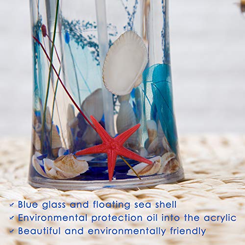 image for ADUTY Bathroom Accessory Acrylic Ocean Series Bathroom Organizer Hand 