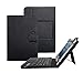 Tsmine Asus ZenPad S 8.0 (Z580C/Z580CA) 8-Inch Tablet Bluetooth Keyboard [Detachable Wireless] w/ Pu Leather Case Cover Stand Protective Skin, Black