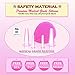 Elmatory Silicone Facial Cupping Therapy Set - Eye and Face Vacuum Massage Cup Kit Anti-Wrinkle and Anti-Aging Effect 4 Suction Cups and Exfoliating Brush (4pcs face Cup)