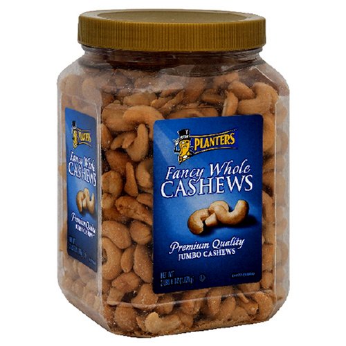 Planters Fancy Cashews, 38-Ounce Plastic Jar