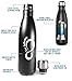 17 oz Double Wall Vacuum Insulated Water Bottle by Live Infinitely - 18/8 Food Grade Stainless Steel Cola Shaped Thermos Flask – No Sweating, BPA Free – Keeps Your Beverage Hot or Cold All Day (Black)