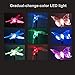 [4LED Version] 2 Sets Solar Decorative Garden Lights, Hallomall Color Changing Outdoor Stake Lights of Hummingbird, Dragonflies and Butterfly, Solar Landscape Lighting for Lawn Yard Garden Patio