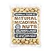Whole (95%) Raw Macadamia Nuts Unsalted - 8oz