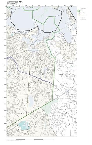 Weymouth Zip Code Map Zip Code Wall Map Of Weymouth, Ma Zip Code Map Laminated: Amazon.com:  Office Products