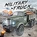 Flywind Military RC Truck Toys for Kids Boys, 6WD Remote Control Military Truck Army RC Cars with Rechargeable Battery RC Military Vehicles Kids Xmas Present, Green
