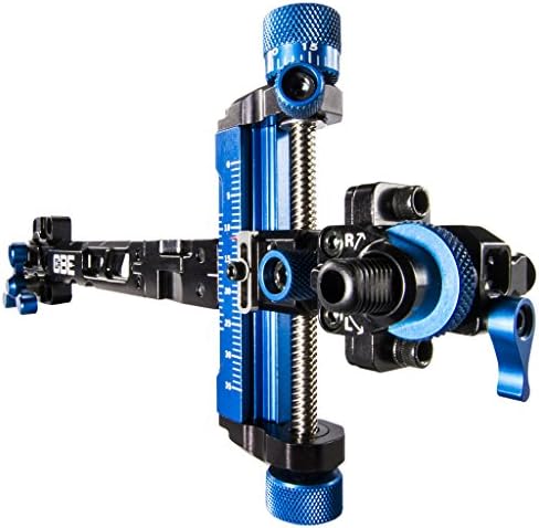 CBE CBE-VTC-RH-BL Vertex Target Elevation Clicks Archery Sight, Blue, Right Hand