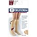 Truform 30-40 mmHg Compression Stockings for Men and Women, Knee High Length, Closed Toe, Beige, 2X-Large
