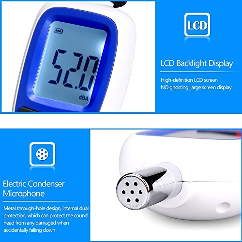 3 COLEMETER+Decibel+30+130dB+Batteries+included