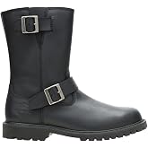 Harley-Davidson Footwear Mens Lamberton Engineer Zippered Motorcycle Casual Boots Mid Calf