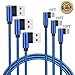 Micro USB Cable, 3 Pack 10ft USB Cable, Android Charger, USB to Micro USB Cable, Android Charger Fast Charging, Phone Charger Android, Android Charging Cable, Android Charger Cord（Blue）