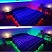 LEDMO 12V Waterproof Flexible SMD 5050 RGB LED Strip Lights, LED Tape, Multi-colorsLight Strips, Color Changing, Pack of 16.4ft/5m String with 44 Keys IR Remote Controller