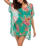 Taydey Women's Stylish Chiffon Tassel Beachwear Bikini Swimsuit Cover up...