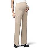 WonderWink Women's Wonderwork Maternity Pant, Khaki, Medium