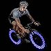 POLIYU Bike Wheel Lights Waterproof Bicycle Wheel Lights Outdoor Bike Lights Led Bike Wheel Lights 2 Pack Bike Accessories Batteries Included Bike Tire Valve Steam Lights