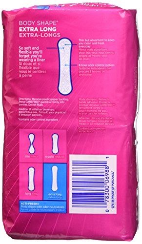 Carefree Body Shape Pantiliners - Image 2