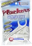 Plackers gentle fine dental flossers - 90 Ea