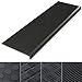 Indoor & Outdoor Bullnose Rubber Non-Slip Stair Treads, 30