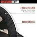 Triple Eight Sweatsaver Liner Skateboarding Helmet, All Black Rubber, X-Large