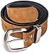 Atitlan Leather Black, Caramel Brown, and Blue Suede Leather Money Belts