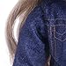 Doll Clothes for 18 Inch Dolls - Winter 3 Piece T-Shirt Jeans Shirt Pleated Dress for 18 inch American Girl Dolls Generation