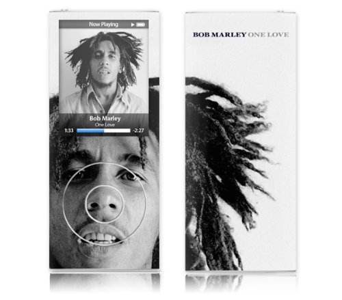 MusicSkins Bob Marley - One Love for Apple iPod nano (4th Generation)
