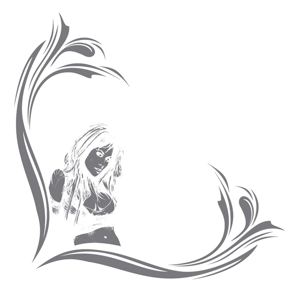 Avisa Auto Tattoo Window sticker Jennifer - 40,5x40cm 2-pieces Left & Right side