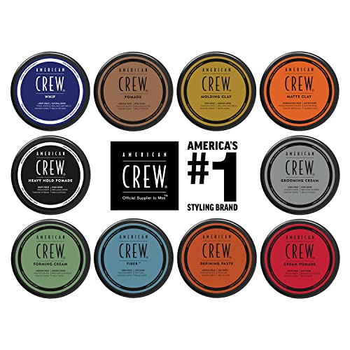 AMERICAN CREW MEN’S HAIR FIBER, LIKE HAIR GEL WITH HIGH HOLD & LOW SHINE, 3 OZ