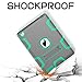 Topsky NTECeaq Shock-Absorption Three Layer Armor Defender Full Body Protective Case for iPad 2, 3, 4 Grey/Green