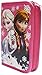Disney Frozen Hot Pink Elsa Anna and Olaf Stationery Set Pack with Case (13 Pcs)