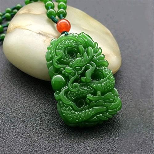 Weiduoli Hetian Jade Pendant mens domineering zodiac dragon brand Jade Necklace Pendant Jade