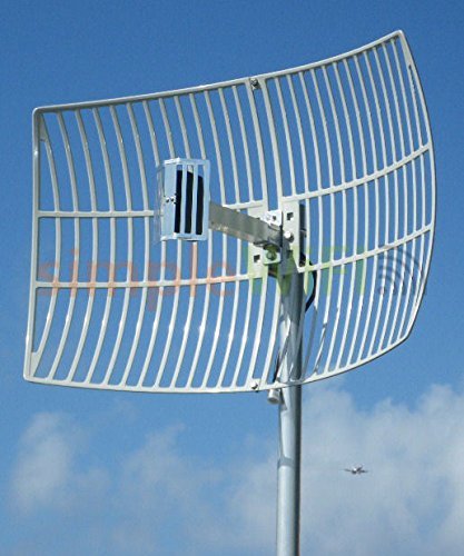 Antenna World G2421 Directional Compact Wifi Parabolic Grid Antenna