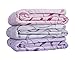 SOCHOW Uragiri Flannel Fleece Throw Blanket, Lightweight Super Soft Cozy Plush Bed Blanket, 50 x 60 Inches, Purple