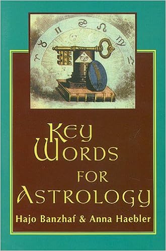 Key Words For Astrology Amazon De Banzhaf Hajo Haebler Anna Fremdsprachige Bucher
